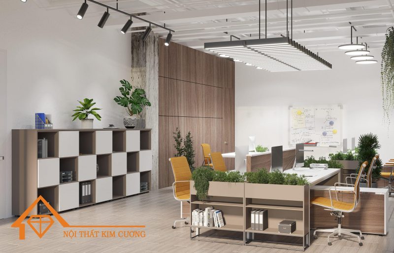 Với thiết kế nội thất văn phòng, không chỉ tạo ra không gian làm việc chuyên nghiệp mà còn giúp đội ngũ nhân viên thư giãn và sáng tạo những ý tưởng mới mẻ.