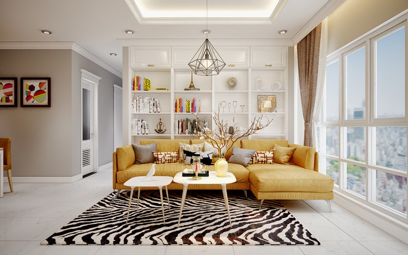 Thiết kế nội thất chung cư 85m2 đa phong cách - Thiết kế thi công nội thất  nhà, biệt thự, văn phòng, nhà hàng